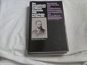 Das Internationale Gambitturnier im Wiener Schachklub 1903 und in Baden bei Wien 1914 : Sammlung ...