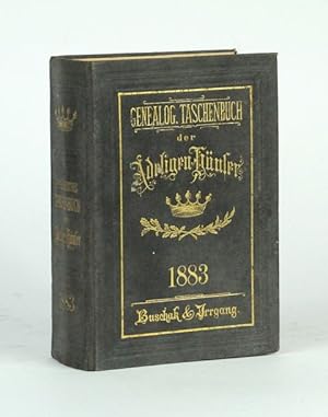Bild des Verkufers fr Genealogisches Taschenbuch der Adeligen Huser. 1883. Achter [8.] Jahrgang. zum Verkauf von Versandantiquariat Wolfgang Friebes