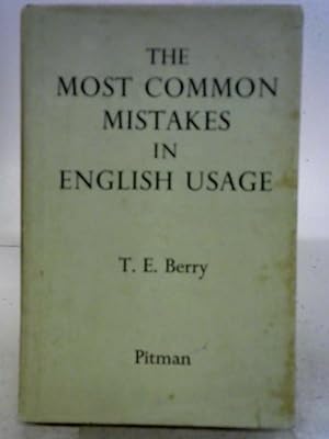 Imagen del vendedor de Most Common Mistakes in English Usage a la venta por World of Rare Books