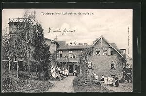 Ansichtskarte Gernrode a. H., Töchterpensionat Lotharshöhe