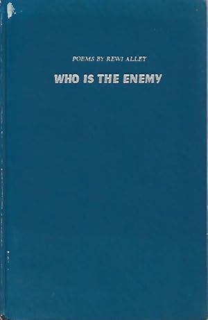 Image du vendeur pour Who Is the Enemy mis en vente par Black Rock Books