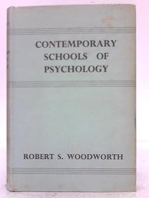 Bild des Verkufers fr Contemporary Schools of Psychology zum Verkauf von World of Rare Books