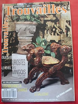 Imagen del vendedor de 1990 - TROUVAILLES, Revue N81 / Galuchat, Ottoman, Mingqis, Curiosits. a la venta por Bouquinerie Spia