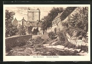 Bild des Verkufers fr Ansichtskarte Bad Bentheim, Schloss, Ostseite zum Verkauf von Bartko-Reher