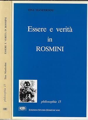 Seller image for Essere e verit in Rosmini for sale by Biblioteca di Babele