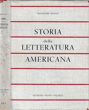 Bild des Verkufers fr Storia della letteratura americana zum Verkauf von Biblioteca di Babele
