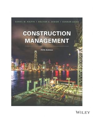 Imagen del vendedor de Construction Management a la venta por GreatBookPrices