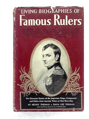 Bild des Verkufers fr Living Biographies of Famous Rulers zum Verkauf von World of Rare Books