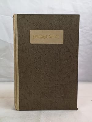 Seller image for Les oeuvres de Francoys Villon. Le Lais. Le Testament. Poesies Diverses. Le Jargon. for sale by Antiquariat Bler