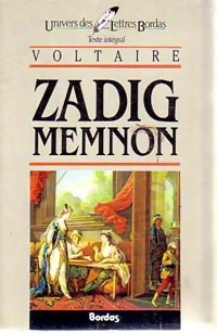 Image du vendeur pour Zadig / Memnon - Voltaire mis en vente par Book Hmisphres