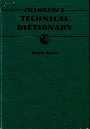 Imagen del vendedor de Chamber's technical dictionary - Tweney C.F. a la venta por Book Hmisphres