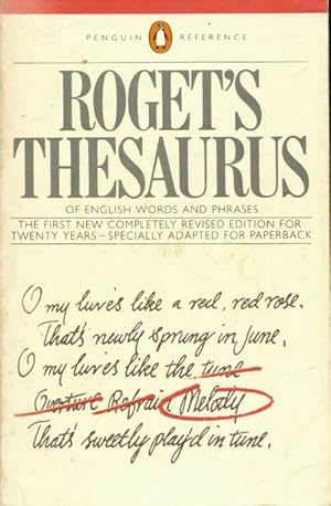 Seller image for Roget's thesaurus of english words and phrases - Lloyd Susan M. for sale by Book Hmisphres
