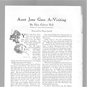 Imagen del vendedor de Aunt Jane Goes A-Visiting a la venta por Legacy Books II