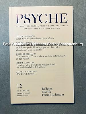 Immagine del venditore per Psyche. Zeitschrift fr Psychoanalyse und ihre Anwendungen; Heft 12, 2008; 62. Jahrgang (einzelnes Heft) venduto da Antiquariat Bernhard