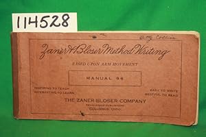 Image du vendeur pour James Bloser Method Writing, manual 96 mis en vente par Princeton Antiques Bookshop