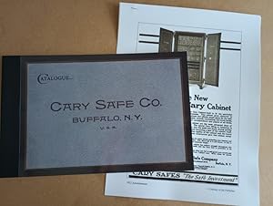 Catalogue. Cary Safe Co., Buffalo N.Y. (c1898) A Modern replica of the original sales samples bro...