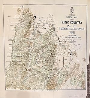 Sketch Map of the 'King Country' based upon Trigonometrical & Topographical Survey by L. Cussen, ...