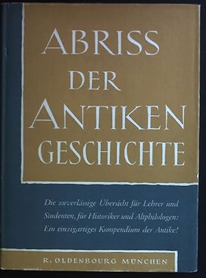 Image du vendeur pour Abriss der antiken Geschichte mis en vente par books4less (Versandantiquariat Petra Gros GmbH & Co. KG)