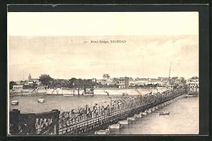 Ansichtskarte Baghdad, Maud Bridge