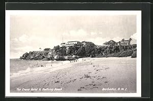 Postcard Barbados, The Crane Hotel, Bathing Beach