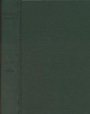 Seller image for The Classical Review, XIV. Vol. LXXVIII of the Continuous Series. for sale by Fundus-Online GbR Borkert Schwarz Zerfa