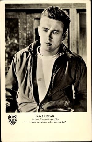 Immagine del venditore per Ansichtskarte / Postkarte Schauspieler James Dean, Portrait, denn sie wissen nicht was sie tun venduto da akpool GmbH