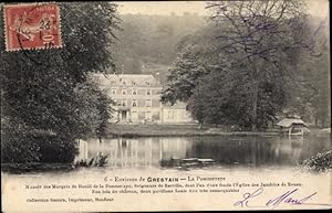 Bild des Verkufers fr Ansichtskarte / Postkarte Fatouville Grestain Eure, La Pommeraye, Manoir des Marquis du Houel zum Verkauf von akpool GmbH