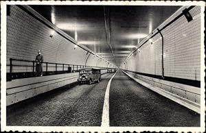 Seller image for Ansichtskarte / Postkarte Anvers Antwerpen Flandern, Vue interieure du Tunnel pour vehicules sous l'Escaut for sale by akpool GmbH