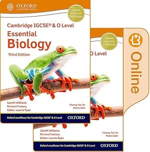 Bild des Verkufers fr Cambridge IGCSE (R) & O Level Essential Biology: Print and Enhanced Online Student Book Pack Third Edition zum Verkauf von moluna