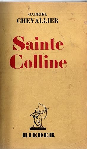 Imagen del vendedor de Sainte colline a la venta por JP Livres