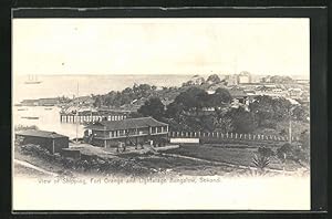 Ansichtskarte Sekondi, Fort Orange and Lighterage Bungalow