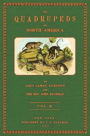 Bild des Verkufers fr The Quadrupeds of North America - 2 zum Verkauf von Antiquariat  Fines Mundi