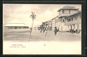 Ansichtskarte Cape Coast, Strandpromenade