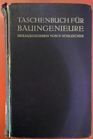 Imagen del vendedor de Taschenbuch fr Bauingenieure. Mit 2403 Textabbildungen a la venta por biblion2