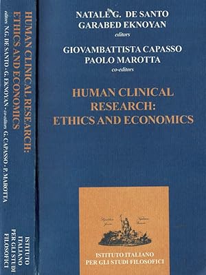 Bild des Verkufers fr Human Clinical Research: Ethics and Economics zum Verkauf von Biblioteca di Babele