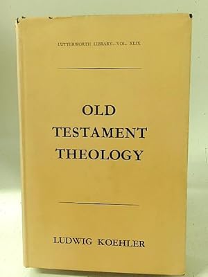 Seller image for Old Testament Theology for sale by World of Rare Books