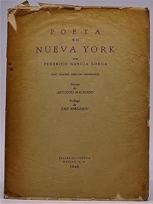 Imagen del vendedor de Poeta en Nueva York; con cuatro dibujos originales a la venta por Dale Steffey Books, ABAA, ILAB