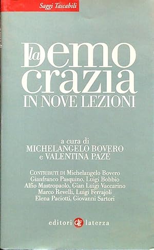 Seller image for La democrazia in nove lezioni for sale by Librodifaccia