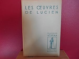 LES OEUVRES DE LUCIEN; EXTRAITS; BILINGUE