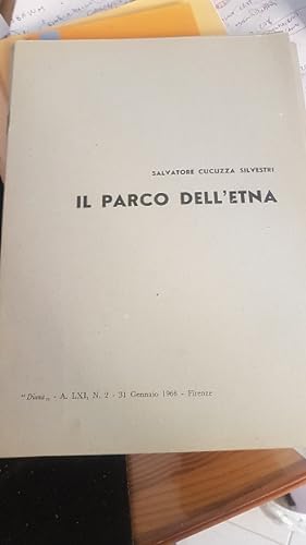Image du vendeur pour IL PARCO DELL'ETNA, mis en vente par Libreria antiquaria Pagine Scolpite
