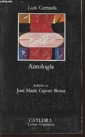Imagen del vendedor de Antologia a la venta por Le-Livre