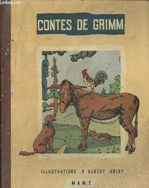 Image du vendeur pour Contes de Grimm : Les musiciens de Brme - Histoire de Cendrillon - Le brave petit tailleur - etc mis en vente par Le-Livre