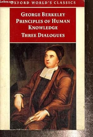 Seller image for Principles of Human Knowledge - Three Dialogues for sale by Le-Livre