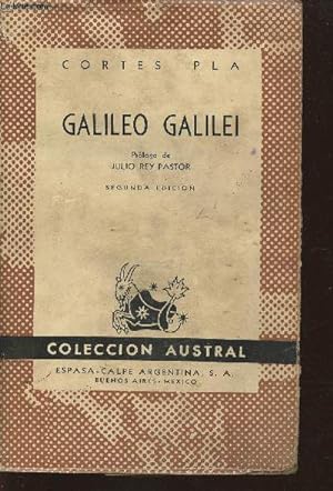 Imagen del vendedor de Galileo Galilei- Su vida, su obra a la venta por Le-Livre