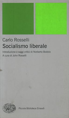 Seller image for Socialismo liberale for sale by Di Mano in Mano Soc. Coop
