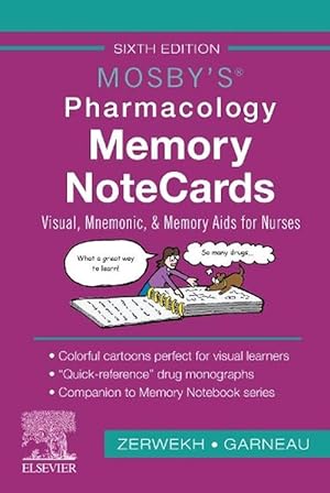Seller image for Mosby's Pharmacology Memory NoteCards (Spiral) for sale by Grand Eagle Retail