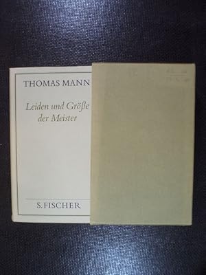 Seller image for Leiden und Grsse der Meister for sale by Buchfink Das fahrende Antiquariat