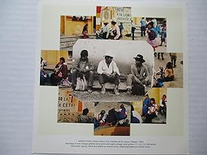 Seller image for Danny Lyon Letter from Chiapas Photographs from 1995 Lowinsky Gallery 1996 Exhibition invite postcard for sale by ANARTIST