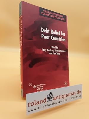 Immagine del venditore per Debt Relief for Poor Countries (Studies in Development Economics and Policy) venduto da Roland Antiquariat UG haftungsbeschrnkt