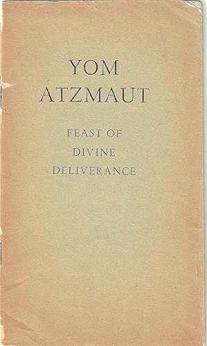 Image du vendeur pour Yom Atzmaut Feast of Divine Delivrance. Independance Day Miscellany mis en vente par abibliodocs